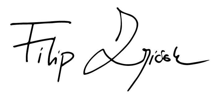 Podpis Filipa Zajíčka